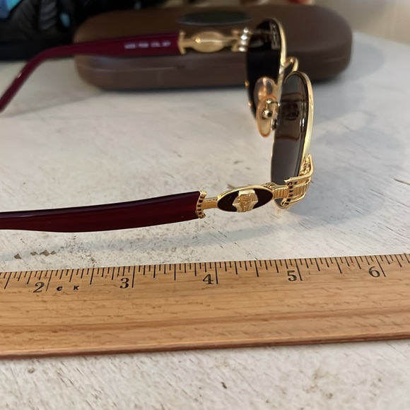90s Vintage Charme Italy Sunglasses Egyptian pattern main image 4